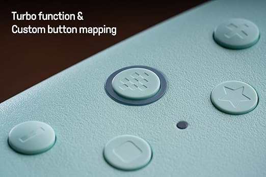 8Bitdo Ultimate 2C Hall Effect Joysticks and Hall Triggers Wireless Controller for Windows PC and Android, with Remappable L4/R4 Bumpers, Turbo function & Rumble vibration (Mint)