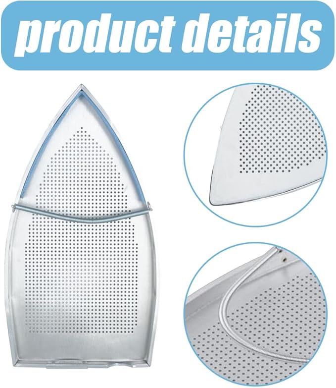 Wvapzwr Iron Shoe Cover, Iron Plate Cover Protector, Non-Stick Ironing Shoe, Ironing Accessories