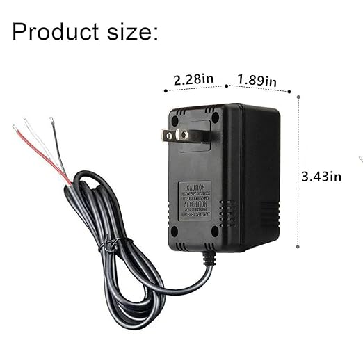 UPMMUD 12V/24VACIndoorLawn Sprinkler Controller Transformer for- 526500 635640 Controller，Hunter Lawn Sprinkler Controller PHC-600 PHC-1200 PHC-2400 Hydrawise WiFi Timers