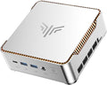 KAMRUI Pinova P2 Mini PC, Core i5-12600H (12C/16T, 4.5GHz), 16GB DDR4 512GB NVMe SSD Mini Computers, 18MB Smart Cache, 4K Triple Display(DP+HDMI+USB-C)/WiFi6/BT5.2 Micro PC for Home/Office/Business