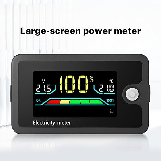 8-100V Battery Monitors Digital Capacity Tester Car Charging Levels Indicators Batteries Power Indicators Battery Capacity