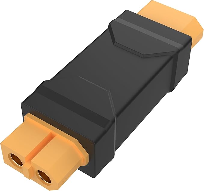 Magiclifee Upgrated XT60 Male to Female Connector Adapter,XT60 Connector No Wire Adapter for Energy Storage Power,Outdoor Power, Compatible with RC Drones, Toy Cars Boat etc