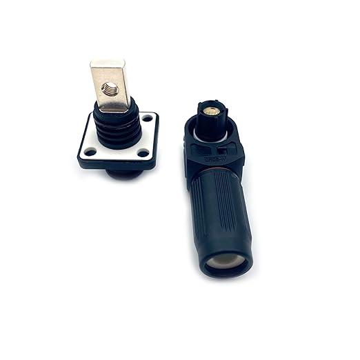 70A-120A 1000V Battery Energy Storage Connector, 10-25mm² High Current Connectors Quick Plug Terminal Black Right Angle Plug and Socket IP67 Waterproof Power Adapter Threaded Wiring