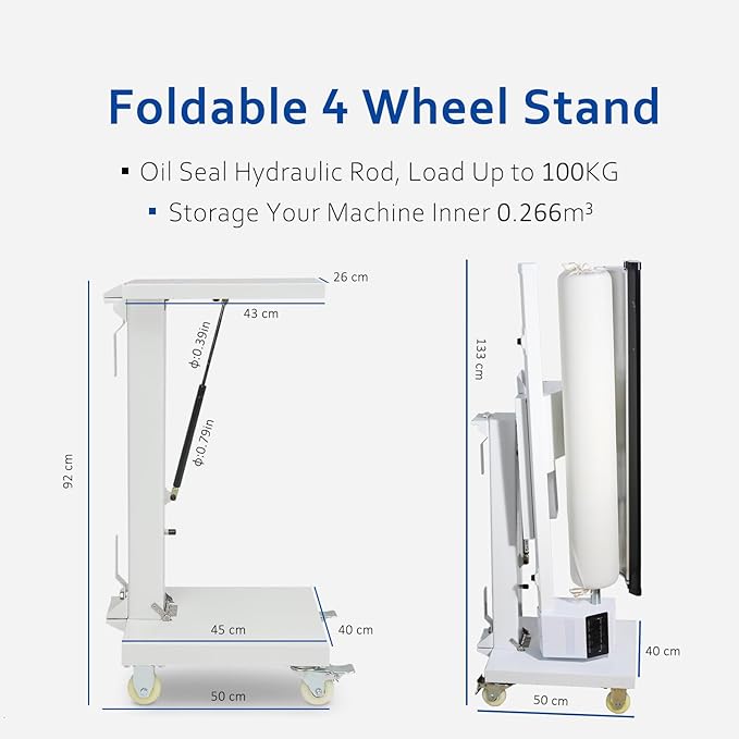 Rotary Steam Press, Hotel Linen Ironing Roller Machine With Continuous Steam. Home&Commercial Use For Bed Sheet,Pillowslip,Napkin,Tablecloth or Almost Any Flat Appropriately Sized Fabric[Only Machine]