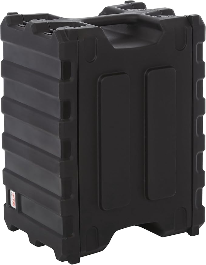 Gator Cases Pro Series Rotationally Molded 6U Rack Case with Shallow 13" Depth, Made in USA (G-PRO-6U-13)