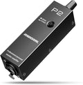 Riworal battey powered Portable Personal Amplifier Analog Headphone Amplifier Stereo Headphone Earphone Amp Volume Control Audio Booster with XLR and TRS Input 3.5mm Output Jack