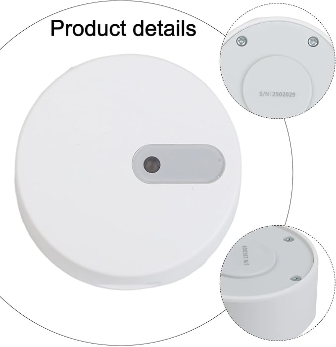 Human Presence Motion Sensor with 24GHz Millimeter Wave Detection for ES1, 360° Adjustable Mount, Wall or Ceiling Install, 20 ft Range(with Bracket)