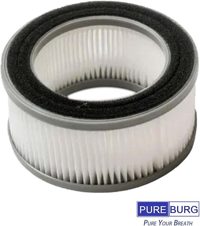 PUREBURG HS-1957 Replacement Filters Compatible with Crane EE-5073 & Black + Decker AP-1408 AP1408 BXFD52006GB Air Purifier fan,3-Pack H13 Air Clean Dust VOCs Odor PM2.5