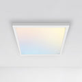 ASD LED 12" Square Flush Mount Ceiling Light Fixture, Low Profile Surface Lighting | 5CCT, Dimmable, Ultra-Thin, ETL Listed | 24W 1700LM 2700-6000K 120V | Kitchen, Bedroom, Hallway Lamp | White