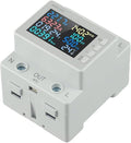 Noteflora LCD Digital Energy Meter With Voltage And Current Monitor, AC170-300V Power Voltmeter For Rail Mount, Compatible With KWS-302WF White(KWS-302)