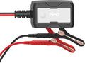 Type S 1A Smart Battery Charger & Maintainer, 6V & 12V Fully Automatic Trickle Charger, Low-Voltage Recovery, Auto-Voltage Detection, Sulfation Prevention – for Cars, Motorcycles, ATVs, Boats & More