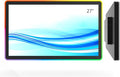 GreenTouch 27 Inch LED-Framed Touch Screen Monitor with HDMI+VGA+DP Interface, PCAP Touchscreen Monitor for self-Service Kiosk