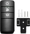 3 Speeds Ceiling Fan Remote Control for Hampton Bay, Works with Home Decorators Collection Hampton Bay, Replcement for TX028C-S, TX028C-L, Light Dimmer, 5 DIP Switches & Learn (Remote ONLY)