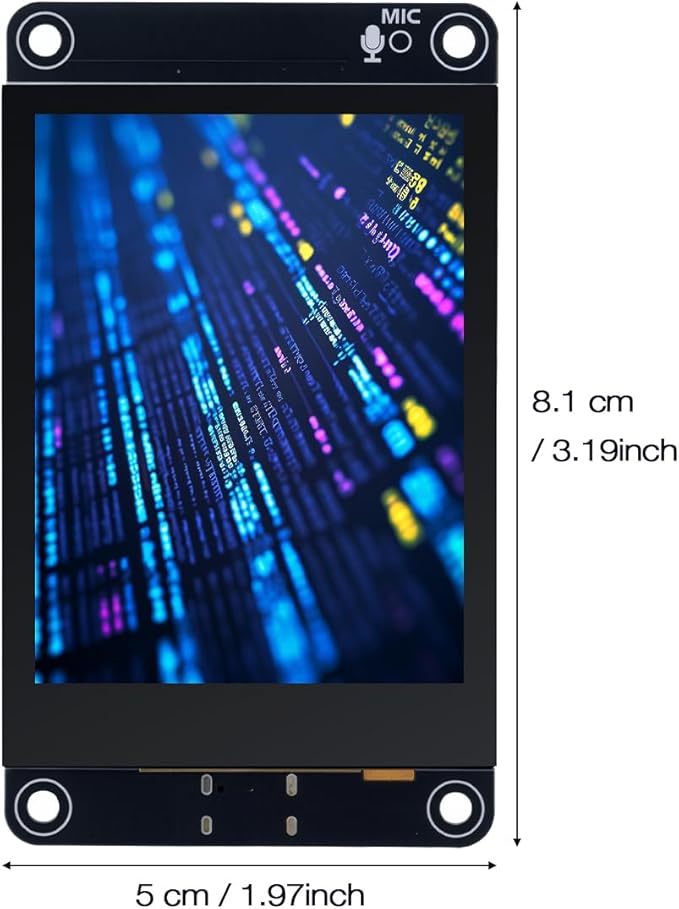 Hosyond ESP32-S3 Touchscreen Module, 2.8" 240x320 IPS LCD EPS32 Display with WiFi Bluetooth Capacitive Touch Screen for Arduino IoT Projects