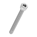 Kozelo 10pcs Socket Head Cap Screws - [M8-1.25 x 75mm] 304 Stainless Steel Allen Socket Drive for Electrical Motor 3D Printing Fan Engine Replacement Use, Silver