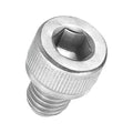 Kozelo 50pcs Socket Head Cap Screws - [M8-1.25 x 10mm] 304 Stainless Steel Allen Socket Drive for Electrical Motor 3D Printing Fan Engine Replacement Use, Silver