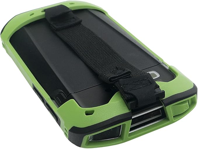 IYOUBOL Protective Cover Bumper Case Rugged Boot with Hand Strap for Zebra TC51 TC510K TC52 TC56 TC57 (Green)