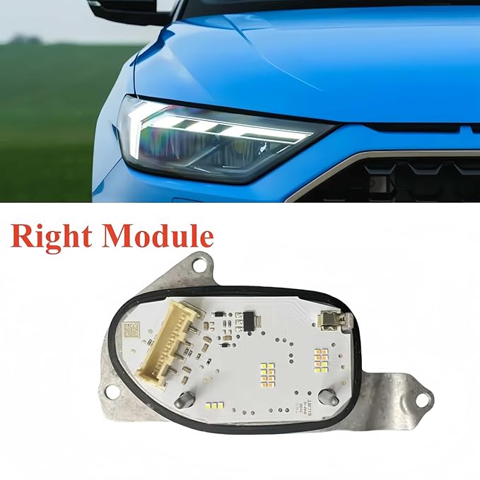 SOCAL-LED LIGHTING 82A998474 Right Daytime Running Light DRL Headlight Insert Diode Module LED Control Unit Fits for Audi A1 S1 2018-2023