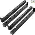 ZhouDaShu Adjustable Window Security Bars, Window Bars Security Inside Vertical, Window Bar Lock Prevent Burglary, Window Safety Bars for Children, Window Stick Extend from 16.3-29.3 in(Black -4 pcs)