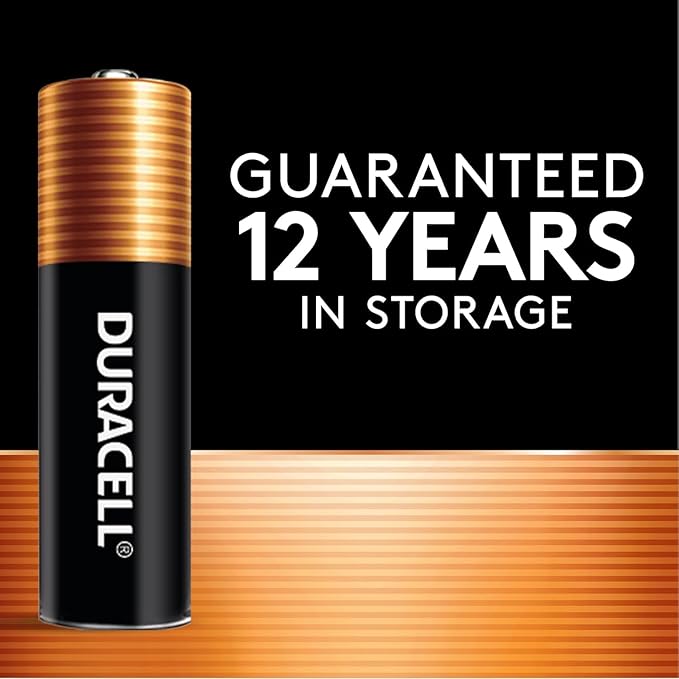 DURACELL Coppertop AAA Alkaline Batteries with Power Boost Ingredients, Long-Lasting Alkaline Triple A Battery for Household and Office Devices!