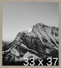 Frame It Easy 33 x 37 Rustic Gray Wood Frame (Derby)
