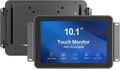 10.1 Inch 1000 Nits Sunlight Readable Multi Touch PCAP Open Frame Touch Screen Monitor, Industrial LCD Display with 1280x800 Black