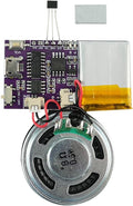 Voice Module,MP3 Music Sound Chips, 16MB Sound Module for Crafts, Christmas, New Year Greeting Cards, Box with Speaker Lithium Battery Powered and USB Cable. (JR-JX7004-Magnet Sound Module)