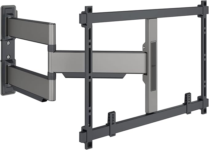 Vogel's TVM 5645 Full-Motion Ultra-Thin TV Wall Bracket for 40-77 inch TVs, Max. 99 lbs, Swivels up to 180°, Full-Motion TV Mount max. VESA 600x400