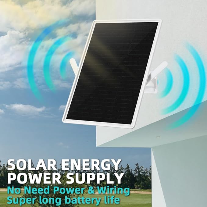 WiFi Extender Signal Booster Solar Battery Outdoor,Long Range up to 300-feet,Internet 2.4G WiFi Extender Booster,Wireless Signal Booster WiFi Repeater 300Mbps,Applicable to 2.4G Router (33 * 26CM)