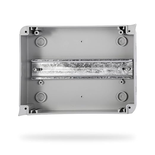 MOLLOM 8 Way Circuit Breaker MCB Distribution Protection Box with DIN Rail, IP65 Waterproof,for Indoor and Outdoor