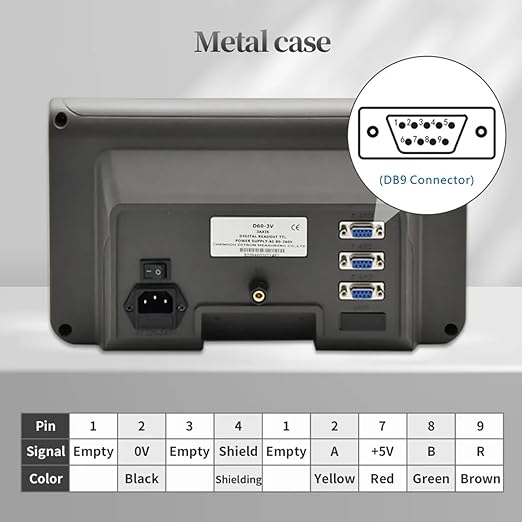 Mill DRO Kit 12 x 30 x 16 inch Linear Scale Linear Encolde 3 Axis Digital Readout 320mm+770mm+420mm Travel Length for 9X42 Table Bridgeport Machine Tools