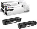 CS Replacement Toner Cartridge Compatible with HP 201X CF400X Black Color Pro MFP M277n Pro M252 Pro M252dw Pro MFP M277 Pro M277dw 2 Set