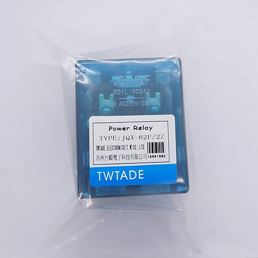 TWTADE/JQX-62F-2Z Coil Voltage AC 110V 80A DPDT Electronmagnetic Relay,High Power Relay AC 110V