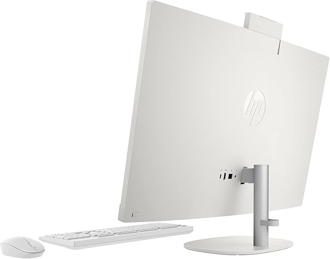 HP 27" All-in-One Touchscreen Desktop PC 2025 New, Intel Ultra 7 255U (Up to 5.2GHz), Intel AI Boost, 27 inch FHD Touchscreen Anti-Glare Display, 32 GB DDR5 5600MT/s, 2 TB Gen4 SSD, Windows 11 Pro