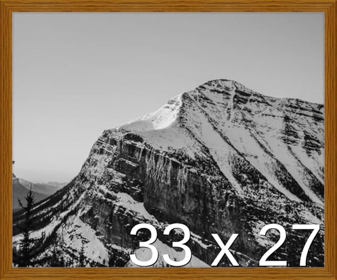 Frame It Easy 33 x 27 Hazel Wood Frame (Derby)