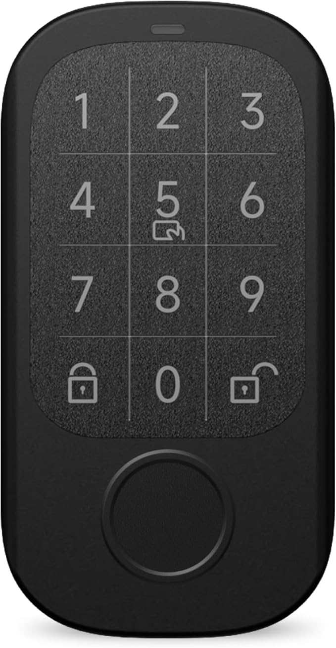CANDY HOUSE Sesame Touch Pro, Smart Lock, Fingerprint, NFC Card, Passcord, Bluetooth Keyless Entry Door Lock for Front Door, Home, Airbnb, Vacation Rental