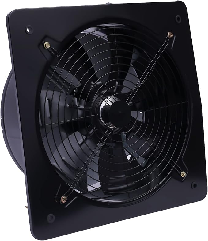18 inch Portable Exhaust Fan, 300W Wall Mounted Vent Fans Ventilating Fan, Ventilation Blower for Garage Shops Kitchen Bathroom Ceiling Attic Fans Household Window Basement Ventilation Fan,4700CMF