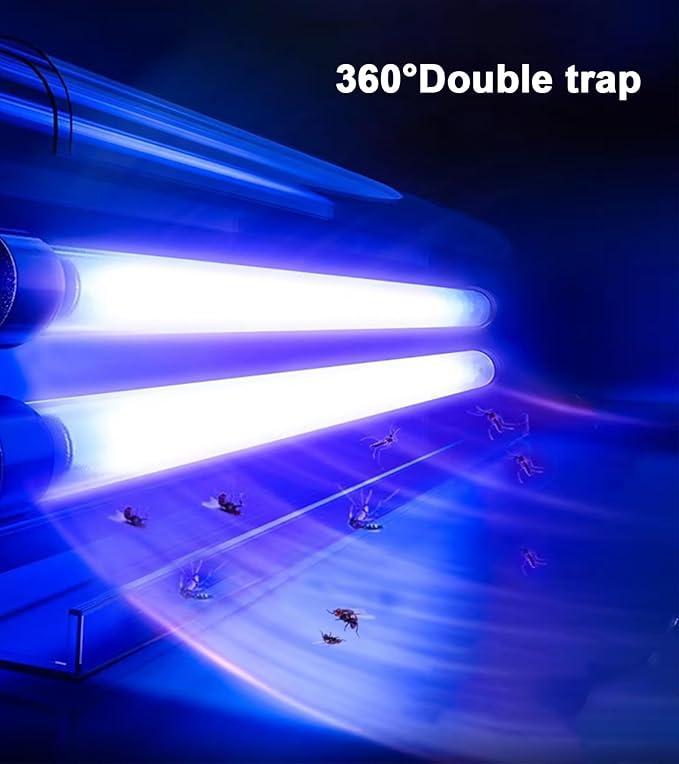 20W Electric Indoor Bug Zapper, Mosquito Trap with UV Light, Insect Killer Eliminator for Home, Office, Restaurant