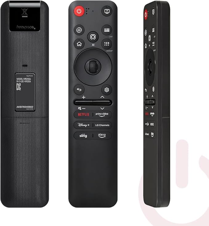 Replacement for LG MR25GA Magic Remote AKB76046602, Voice Control & Pointer Remote Compatible with LG TVs 2025 OLED G5/C5/B5 QNED 92A/85A/80A UA77 Series & Older Models MR25GA/24GA/23GA/22GA/21GA/20GA
