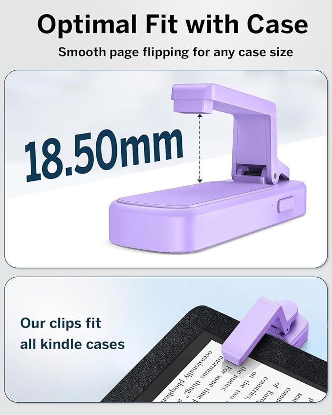 DATAFY [Case-Friendly] Remote Control Page Turner Ring for Kindle Paperwhite Oasis Scribe Kobo eReaders, Camera Camcorder Remote Controls, Page Turner Clicker for ipad iPhone Tablets with Storage Bag