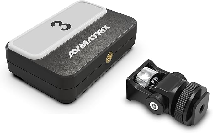 AVMATRIX TS3019-6 200 Meter Wireless Multi-Camera Tally System with 1x Tally Box and 6X Tally Lamps