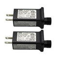 2 PCS 8 Mode Light LED Transformer 30V LED Controller Class 2 Power Supply,Transformer US Plug Adapter Replacement for String Light, not Fit 8 Mode with Control Box and 1 Mode String Light