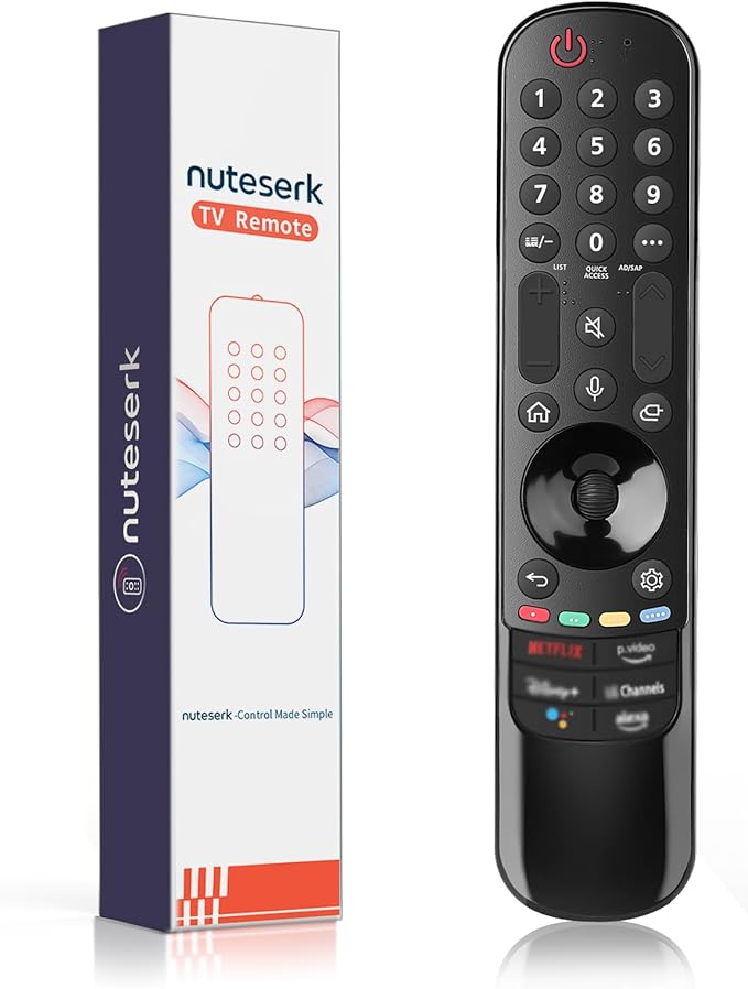 Replacement Voice Remote Control for LG Smart TVs 2019–2024, Compatible with Magic Remote AN-MR20/21/22/23/24GA with Pointer, 2-Year Warranty