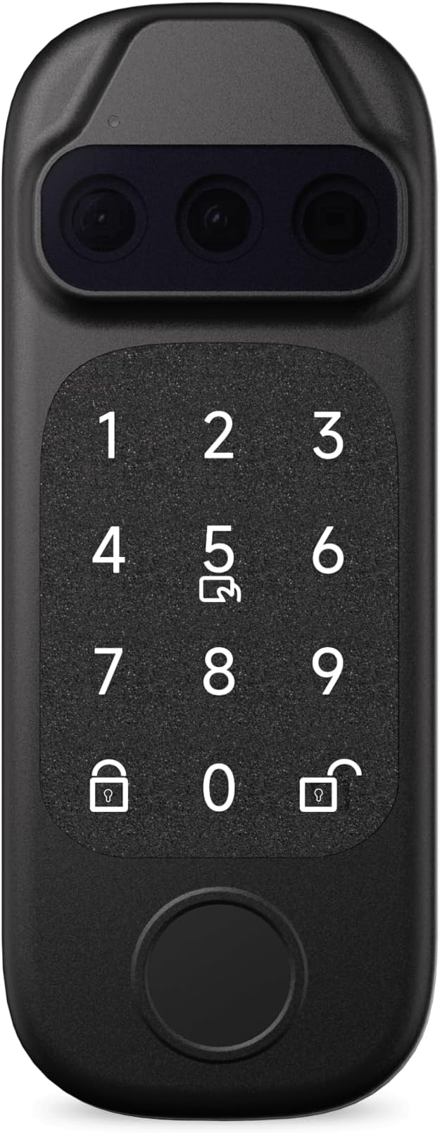 Sesame Face Pro, Smart Lock, SmartLock, Biometric Face & Palm Recognition, Passcord, Fingerprint, NFC Card, Bluetooth Keyless Entry Door Lock for Front Door, Home, Airbnb, Vacation Rental