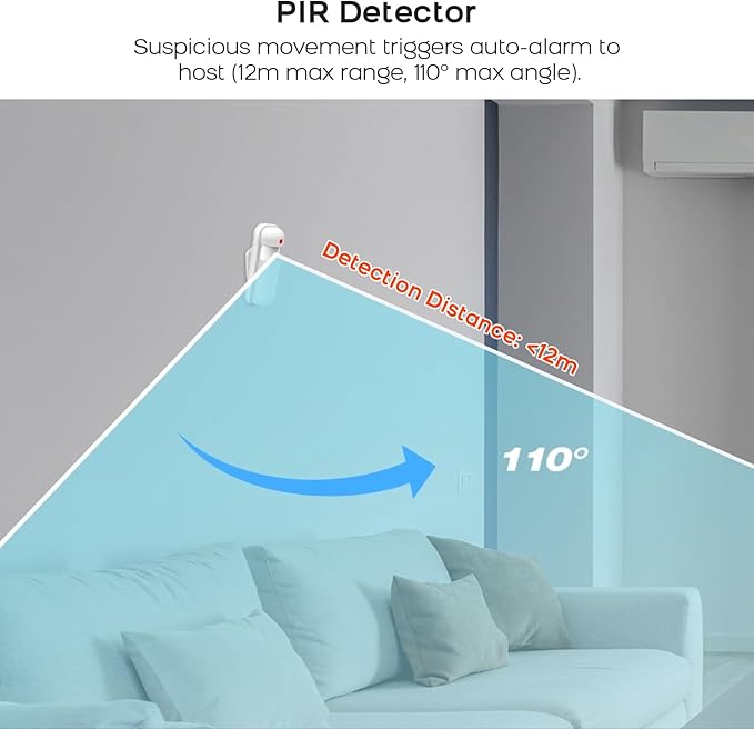 Alarm System for Home Security,Wireless Security System with WiFi+GSM/4G Phone App Control,Door/Window Sensors,SOS Button,Instant Alerts & Auto Alarm Dial,Compatible with Alexa NO Monthly Fees
