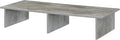 Convenience Concepts Designs2Go Wide TV Riser 42", for TVs up to 46" - Contemporary TV or Computer Riser for Living Room, Modern Office, Den, Faux Birch