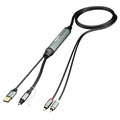 Adoreen Unidirectional SPDIF Toslink Optical Input to 2 RCA Output Adapter Cable 4 Ft, 192kHz DAC Digital to Analog Audio Converter for HDTV, DVD, Blu-Ray Players, Game Consoles-NOT RCA to Optical