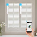 Zigbee Plantation Shutters Motor for Motorized Plantation Shutters and Automatic Curtain Opener, Requires Tuya Zigbee Hub (Only Motor)