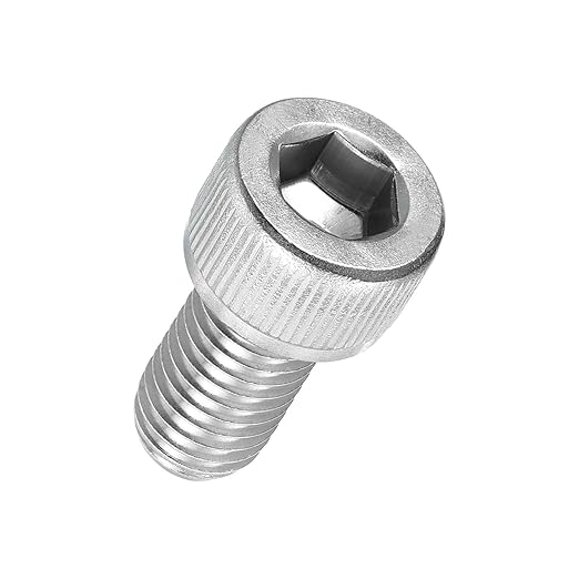 Kozelo 15pcs Socket Head Cap Screws - [M10-1.5 x 18mm] 304 Stainless Steel Allen Socket Drive for Electrical Motor 3D Printing Fan Engine Replacement Use, Silver