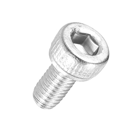 Kozelo 50pcs Socket Head Cap Screws - [M3-0.5 x 3mm] 304 Stainless Steel Allen Socket Drive for Electrical Motor 3D Printing Fan Engine Replacement Use, Silver
